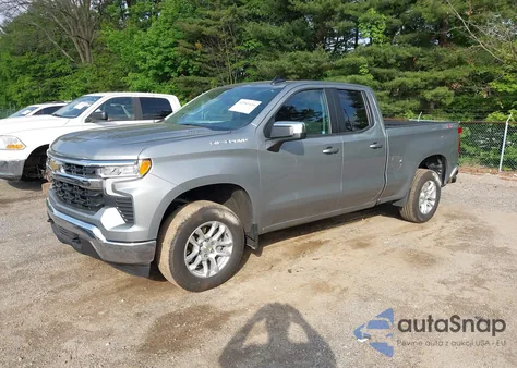 2025 Chevrolet Silverado 1500 4Wd Double Cab Standard Bed Lt With 2Ft from USA, damaged, VIN 1GCRKKEK0SZ131113